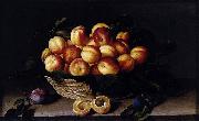 Basket of Apricots Louise Moillon